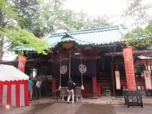 赤坂氷川神社の本殿・本堂