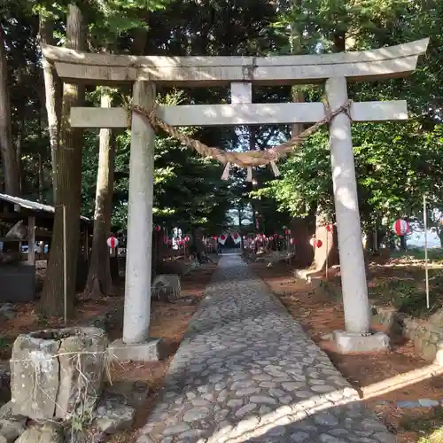 敬満神社の鳥居