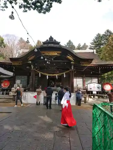 武田神社の本殿・本堂