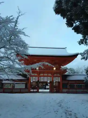 賀茂御祖神社（下鴨神社）の山門・神門