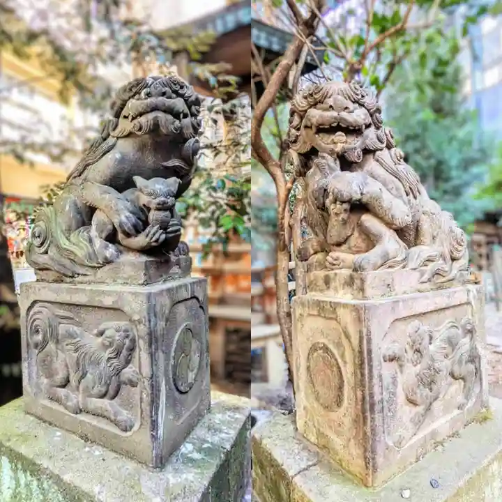 稲荷鬼王神社の狛犬