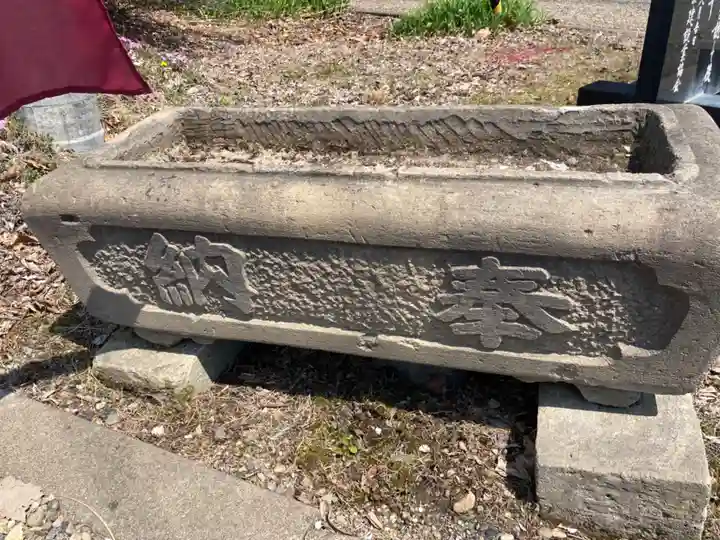 留辺蘂神社の手水舎