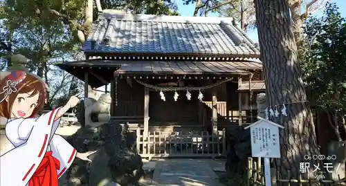 神明社の本殿・本堂