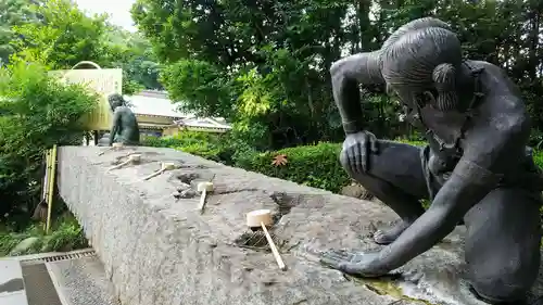 長宮氷川神社の手水