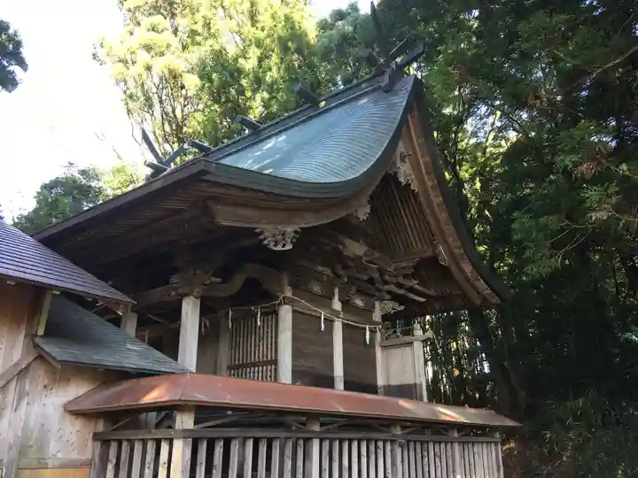 長野阿蘇神社の本殿・本堂