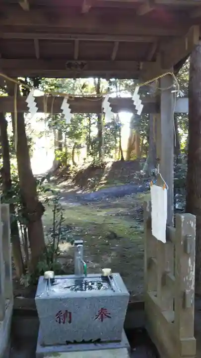 宗像神社の手水舎