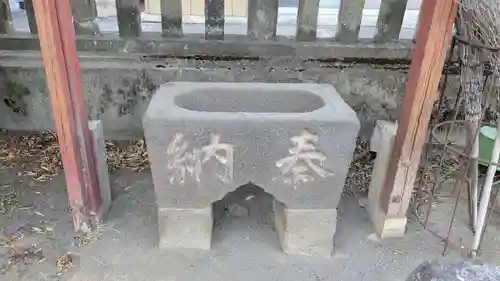 宵稲荷神社の手水舎