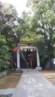 穴八幡宮の鳥居