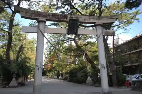 浜松八幡宮の鳥居