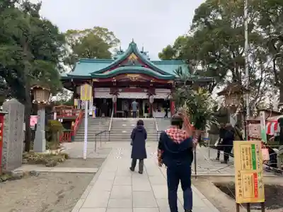多摩川浅間神社の本殿・本堂