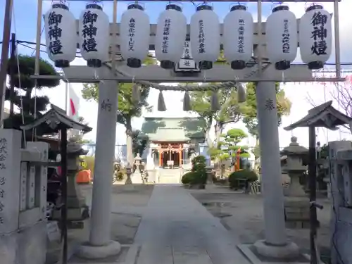 福崎住吉神社の鳥居