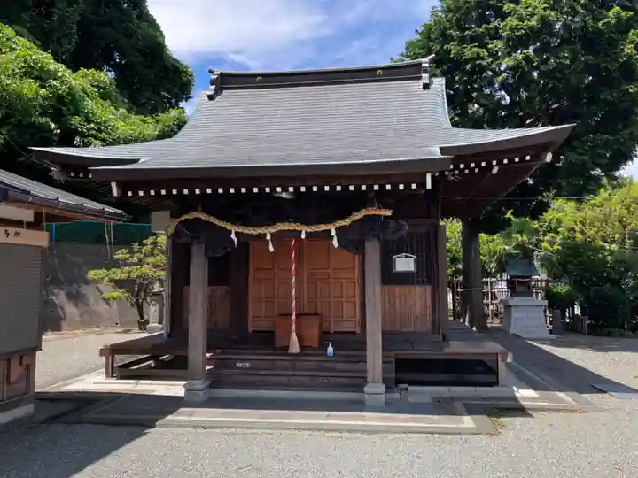 永田春日神社の本殿・本堂