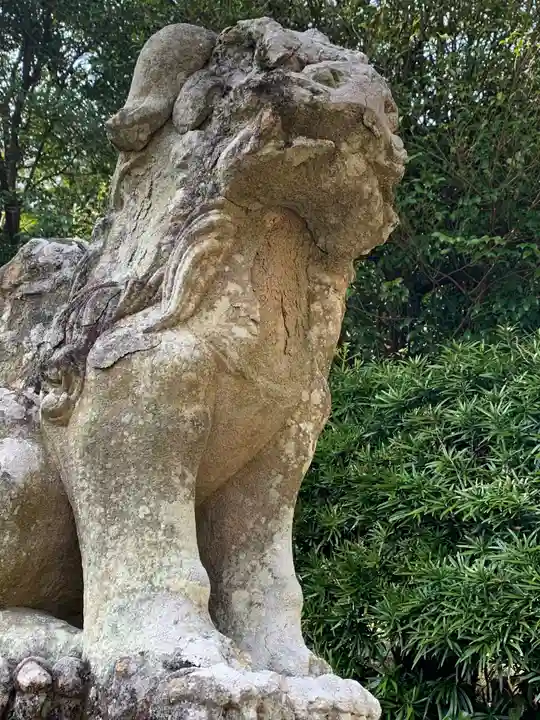 賀茂神社の狛犬