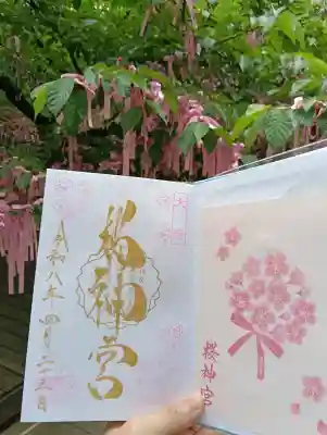 桜神宮の御朱印
