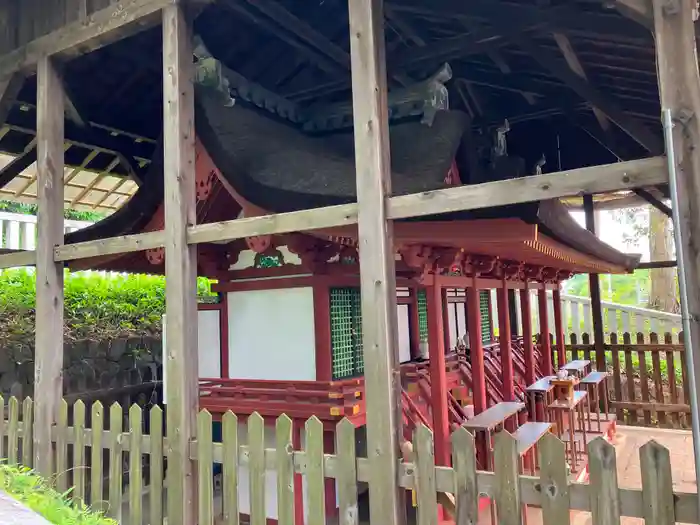 添御縣坐神社の本殿