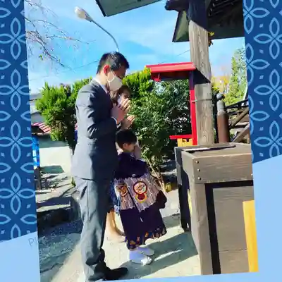 大鏑神社の七五三参