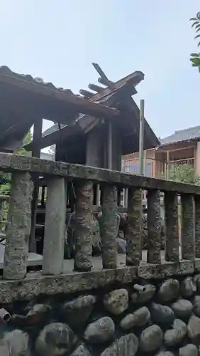 由乃伎神社の本殿・本堂