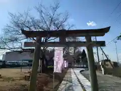 内間木神社の鳥居