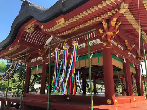 旗上弁財天社のお祭り