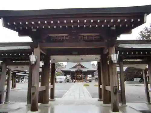 白鷺神社の山門