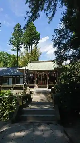 白川吉見神社の本殿