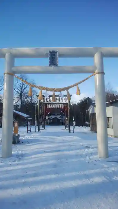 川湯神社の鳥居