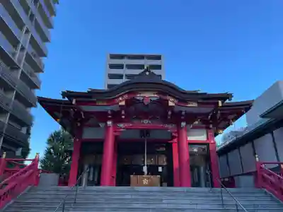 成子天神社の本殿・本堂