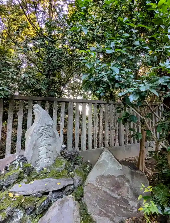 根津神社の庭園