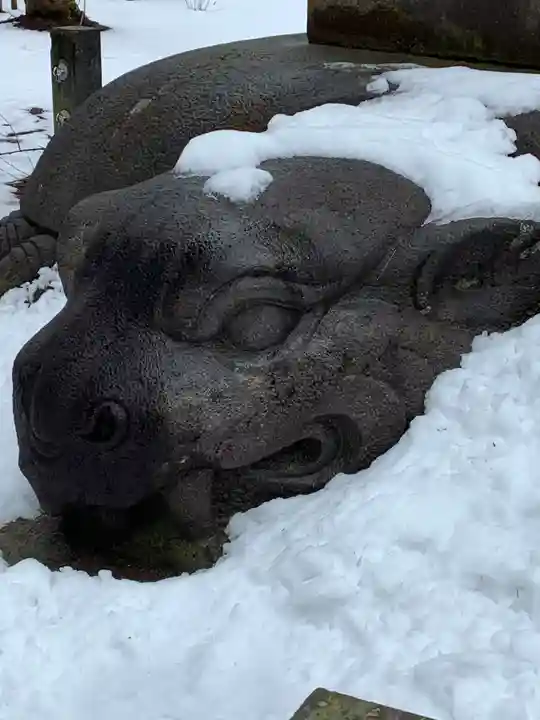 土津神社|こどもと出世の神さまの狛犬