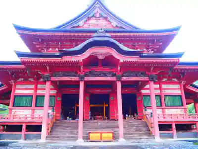 甲斐善光寺の本殿・本堂