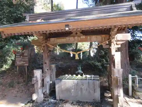 那須神社の手水舎