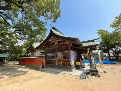 諏訪神社の本殿・本堂