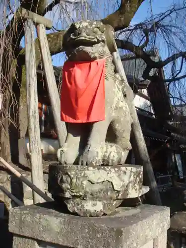 氷室神社の狛犬