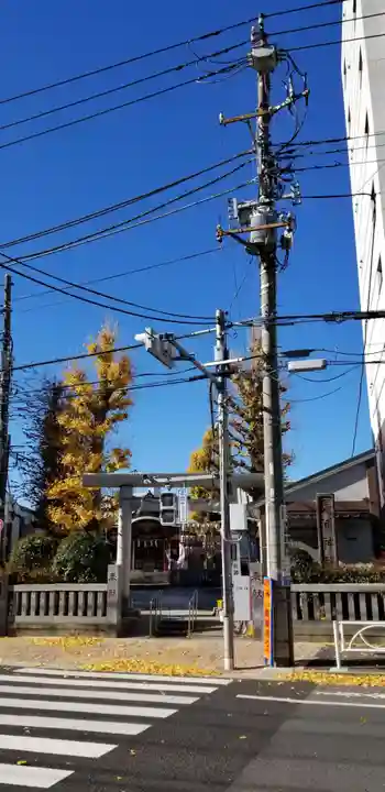 長浦神社の鳥居