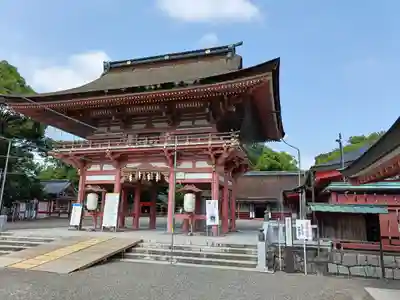 津島神社の山門・神門