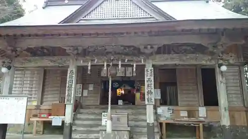 西照神社の本殿・本堂