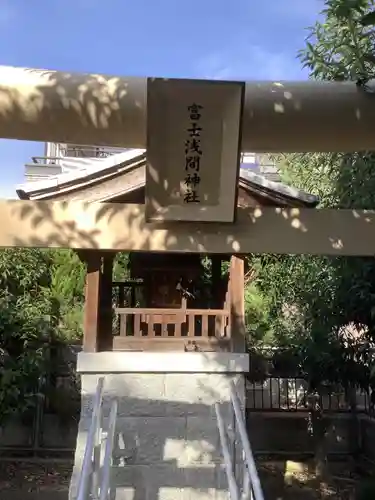 神明社（神明大明神）の末社・摂社