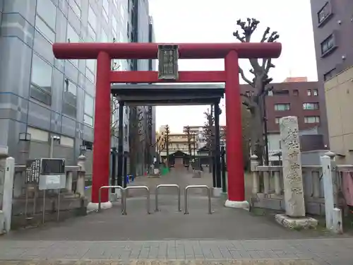 市守大鳥神社の鳥居