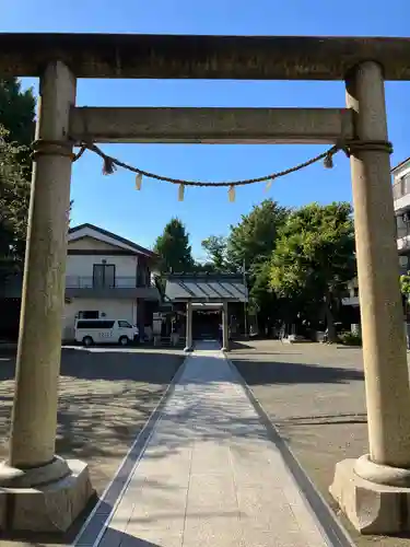 神明神社の鳥居