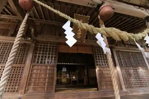 鹿島大神宮の本殿