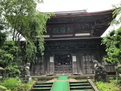 大乗寺の本殿・本堂