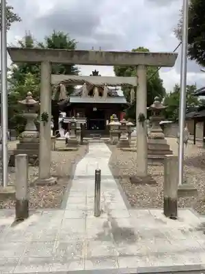 神明社(荒子神明社)の鳥居