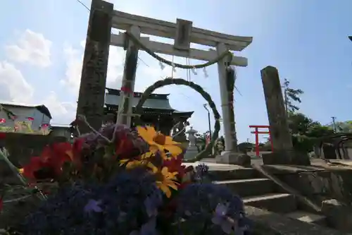 熊野福藏神社の鳥居