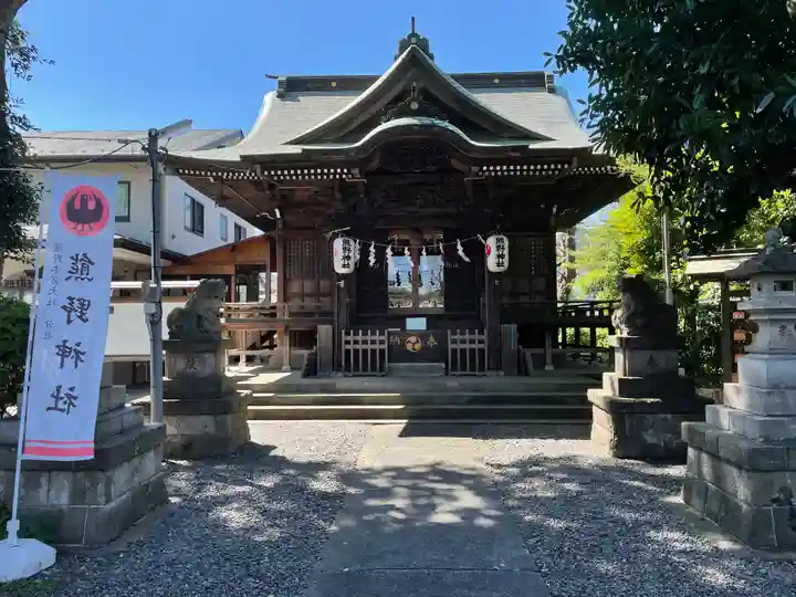 立川熊野神社の本殿・本堂