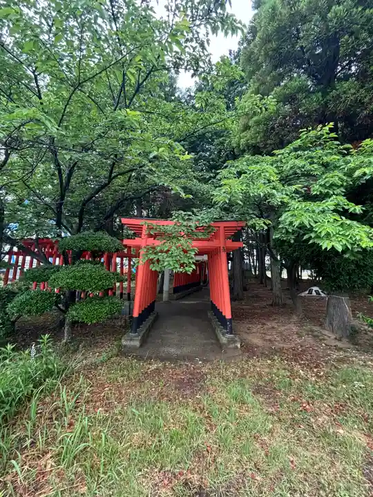高繁大明神(稲荷)の鳥居