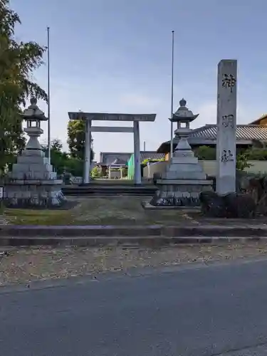 神明社（五郎丸神明社）の鳥居