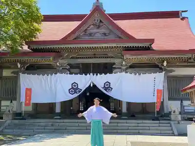 釧路一之宮 厳島神社の本殿・本堂