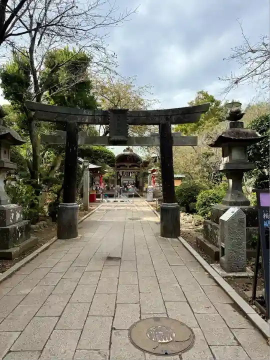 江島神社の鳥居
