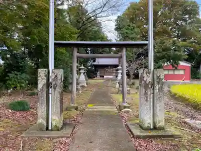 御厨神社（小曽根町）の鳥居