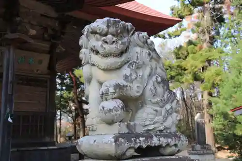 隠津島神社の狛犬